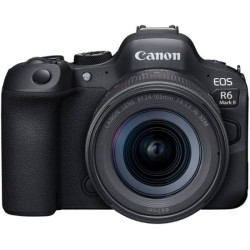 Canon - EOS R6 Mark II Mirrorless Camera with RF 24-105mm f/4-7.1 IS STM Lens - Black