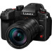 Panasonic - LUMIX GH6 Mirrorless Camera Body with 12-60mm F/2.8-4.0 Leica Lens – DC-GH6LK - Black