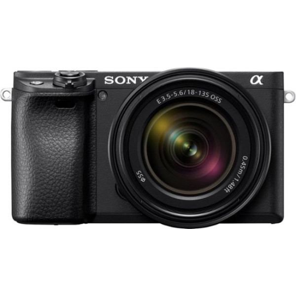 Sony - Alpha a6400 Mirrorless 4K Video Camera with E 18-135mm f/3.5-5.6 OSS Lens - Black