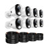 Night Owl - 12 Channel 8 Camera Indoor/Outdoor Wired 2K 2TB DVR Security System with 2-way Audio - White