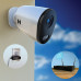 Night Owl - Indoor/Outdoor AC Powered Plug-In Wireless 2K Security Camera with 2-Way Audio - White