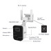 Swann - Fourtify 4 Camera Indoor/Outdoor Wi-Fi Security System - Black/White