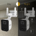 Swann - Fourtify 4 Camera Indoor/Outdoor Wi-Fi Security System - Black/White