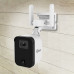 Swann - Fourtify 4 Camera Indoor/Outdoor Wi-Fi Security System - Black/White